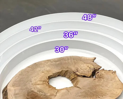 Round NO SEAL Resin Molds (Epoxy/Resin Forms)