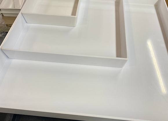 Square NO SEAL Resin Molds (Epoxy/Resin Forms)
