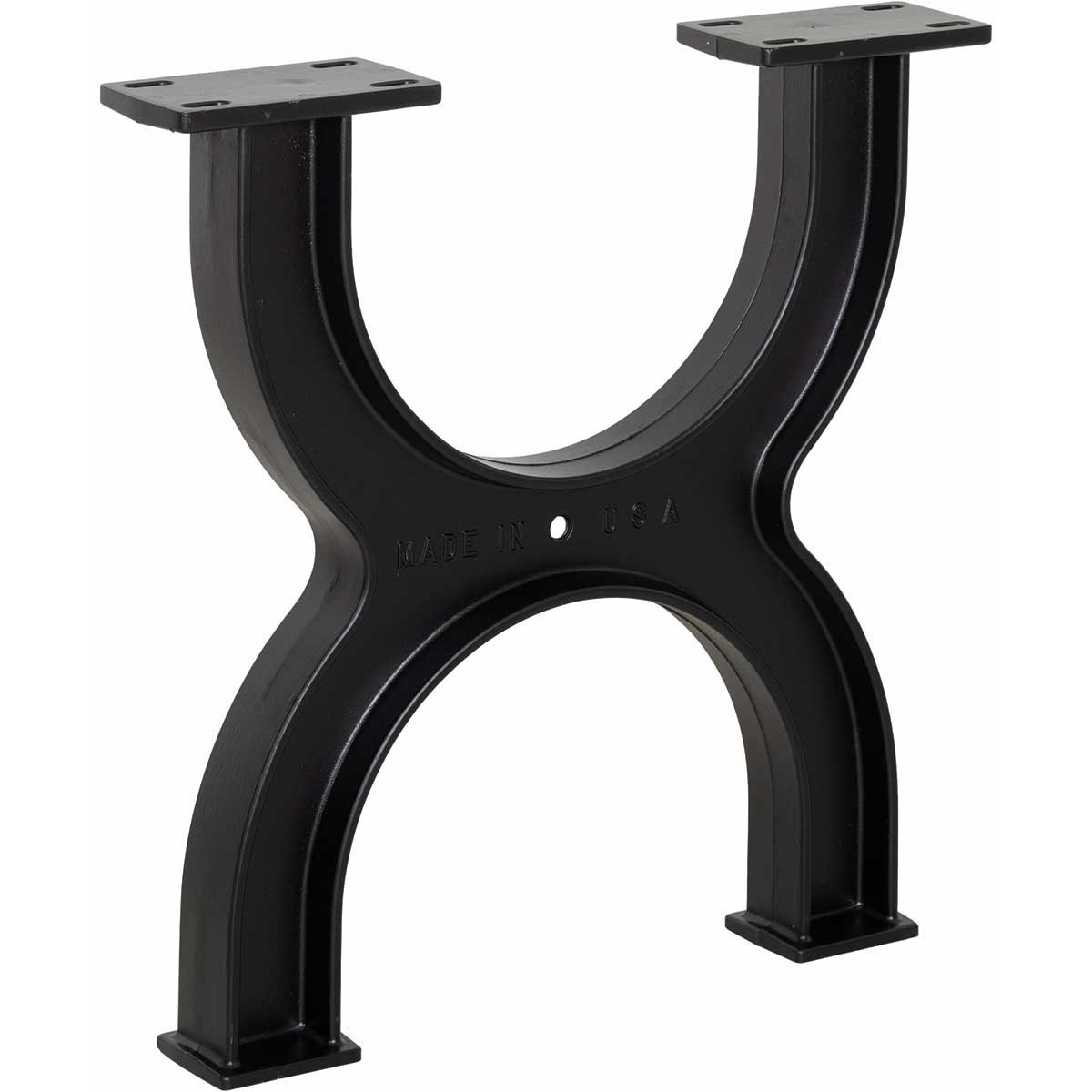 28" Cast Aluminum H Table Legs - Set of 2