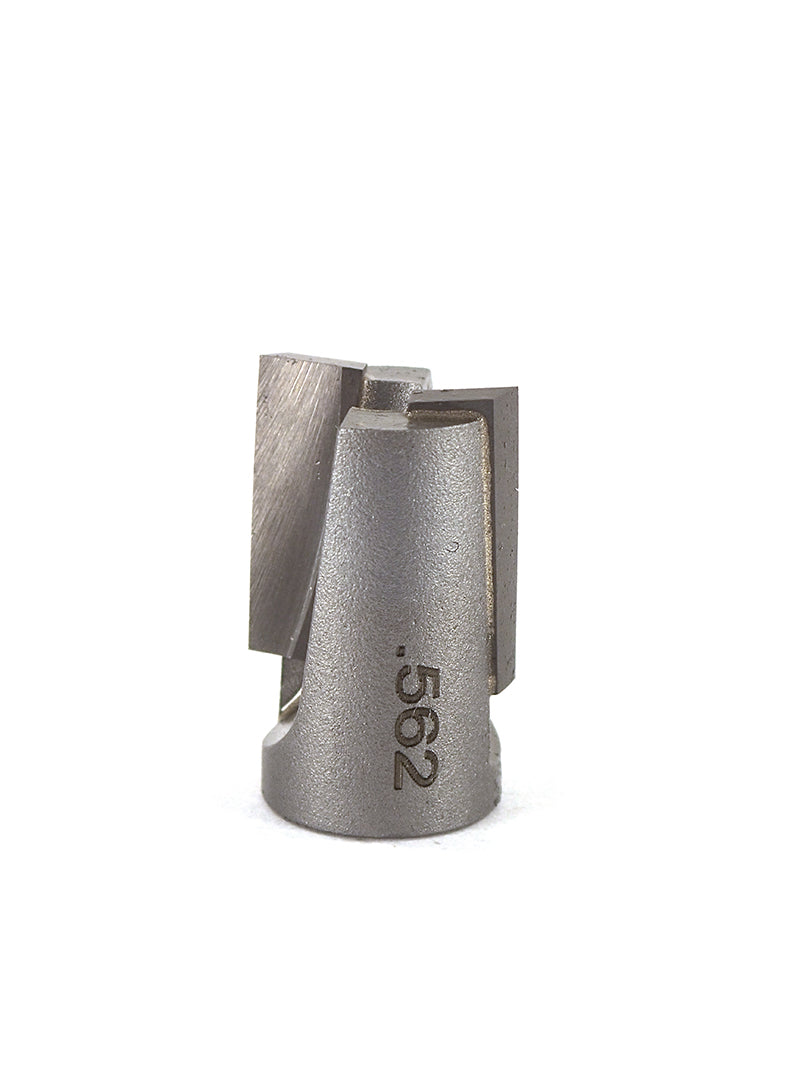 Whiteside 13-562 Screw Type Helix Mortise Bit w/Downshear - Cutter Only 9/16CD 5/8CL 7/8OAL 2FL