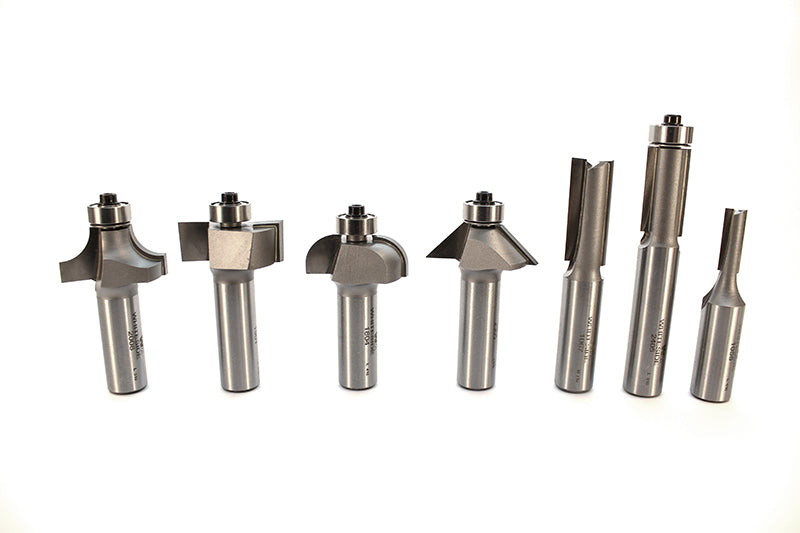 Whiteside 401 Router Bit Set Basic 7 Pc. Router Bit Set 1/2" Shank