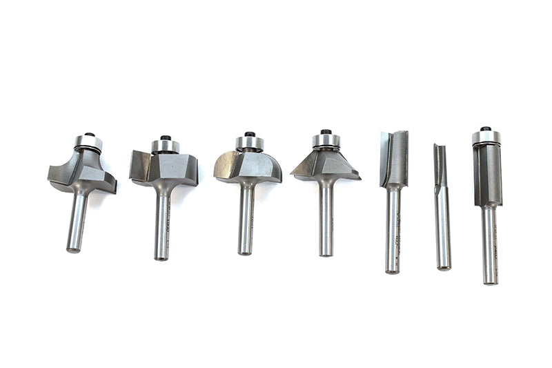 Whiteside 402 Router Bit Set Basic 7 Pc. Set 1/4" Shank