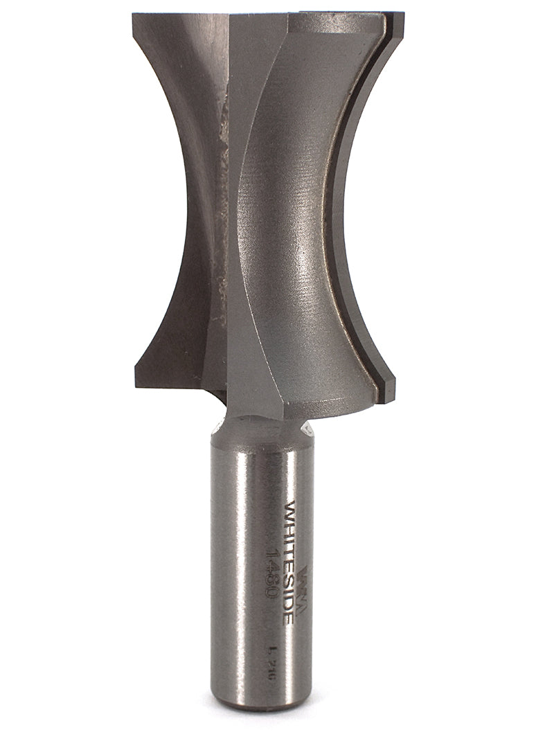 Oval Edge Bit 1-1/2Bead 1/4Depth 1-3/4CL 1-1/4LD 1/2SH 2FL