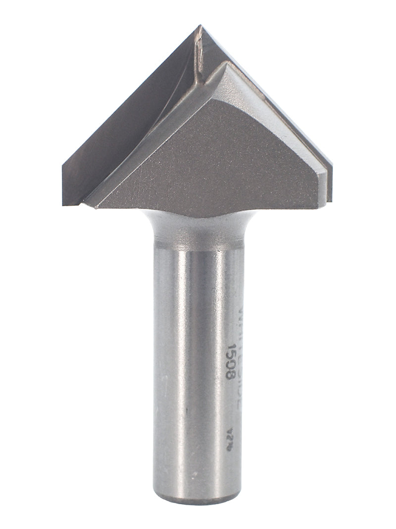 V-Groove Bit - 90 - 1-1/2CD 3/4PL 1/2SH 2-5/8OAL 2FL