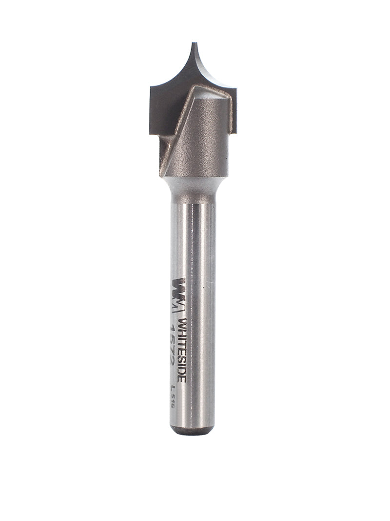 Whiteside - 1572 - 1/4" Point Cutting Roundover Bit