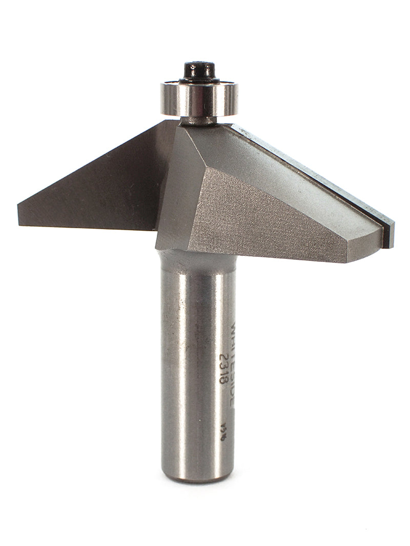 Chamfer Bit 60 Degree 1-1/8CL 9/16CH 2-1/2LD 1/2SH 2-5/8OAL 2FL