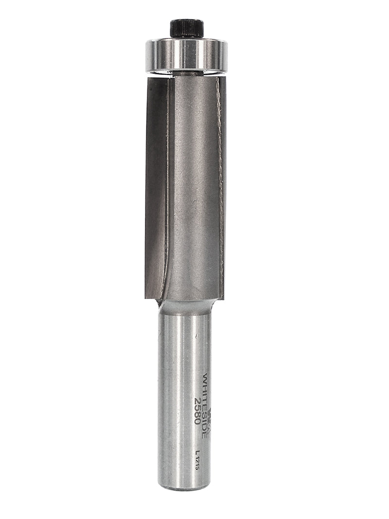 Downshear Flush Trim Bit 3/4CD 2CL w/B4 Bearing 1/2SH 4OAL 2FL