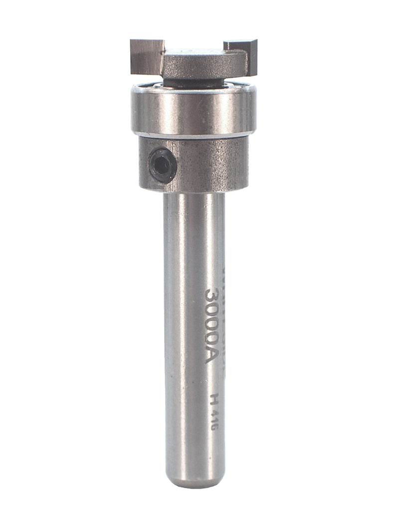 Template Bit w/Ball Bearing Guide 1/2CD 1/8CL 1/4SH 1-3/4OAL 2FL B9Bearing