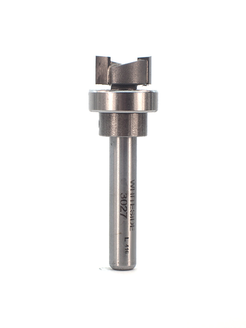 Template Bit w/Oversize Bearing 1/2 CD 1/4CL 1/4SH 1-7/8OAL 2FL B6Bearing 5/8BearingDia