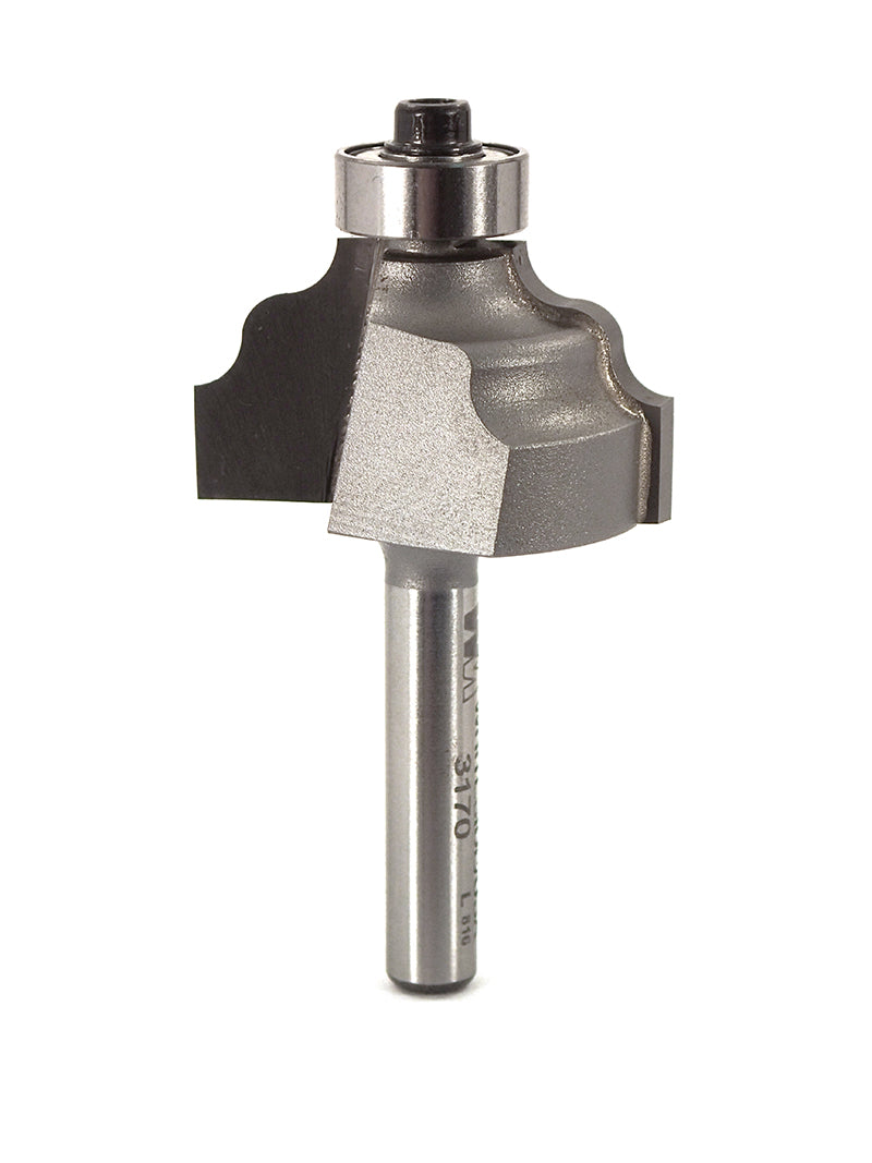 Wavy Edge Bit 1/8R 1-1/4LD 3/4CL 1/4SH 2-1/4OAL 2FL