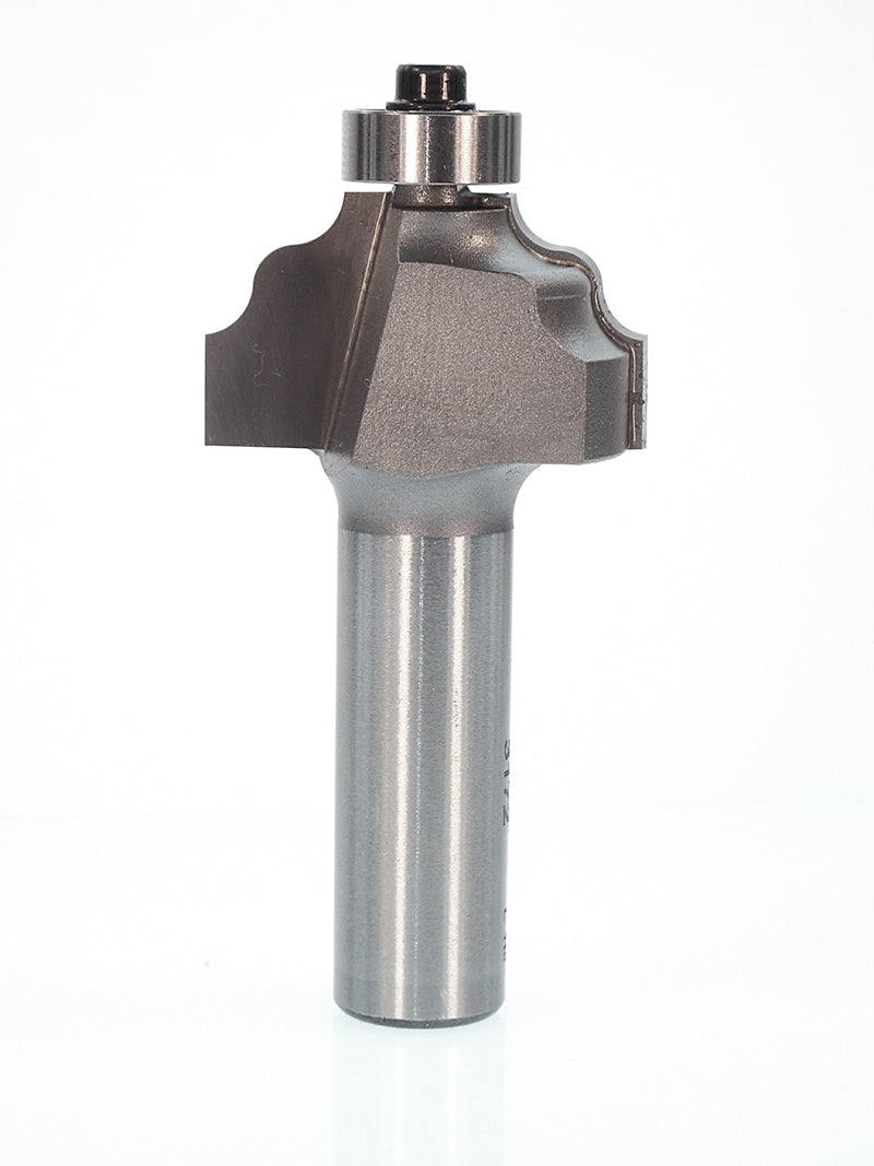 Wavy Edge Bit 1/8R 1-1/4LD 3/4CL 1/2SH 2-1/2OAL 2FL