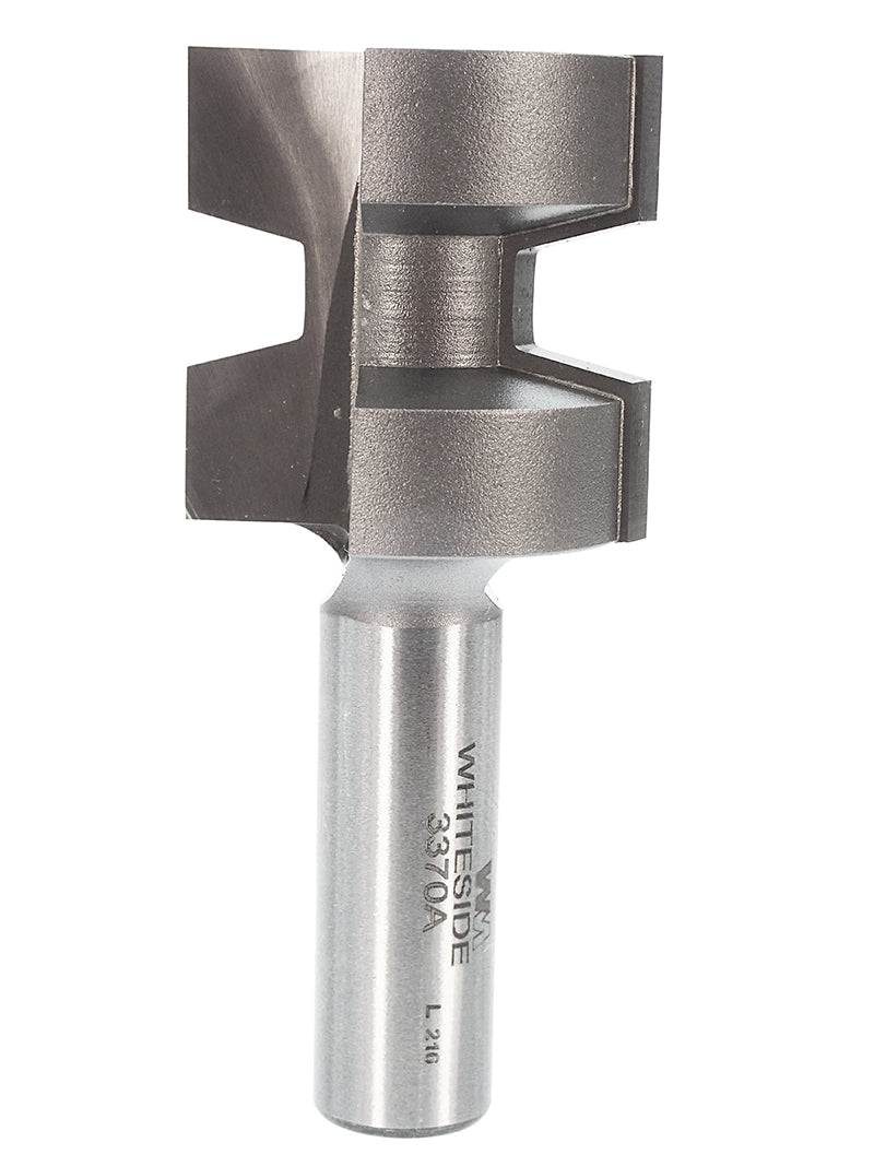 Wedge Tongue Cutter 5/8-1-1/4Material Thickness 1-1/4LD 1-1/4CL 1/2SH 2-7/8OAL 2FL
