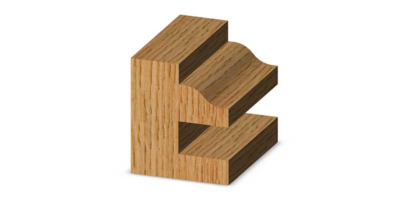Whiteside 6002A Ogee Stile Cutter
