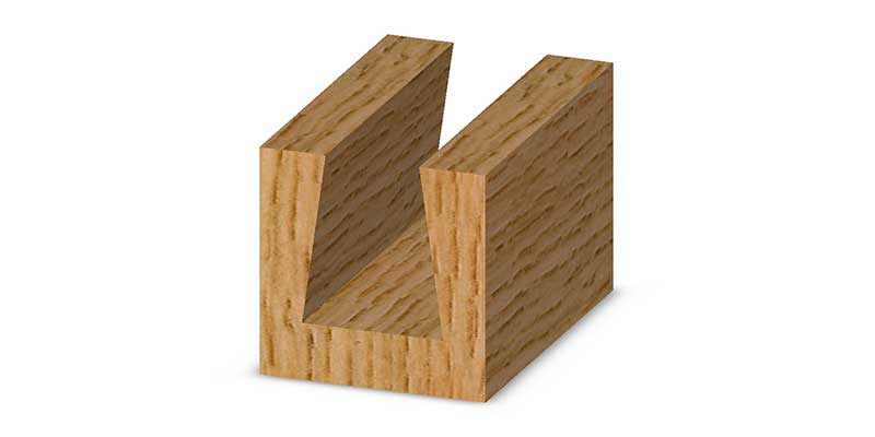 Dovetail Bit 1/4SH 5/16LD 3/8DOC 2-1/4OAL 2FL