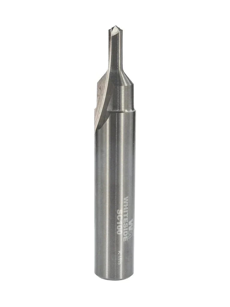 Whiteside SC100 82 Degree Countersink Screw Slot Bit 1/2SH 7/16LD 15/16CL 3OAL 2FL