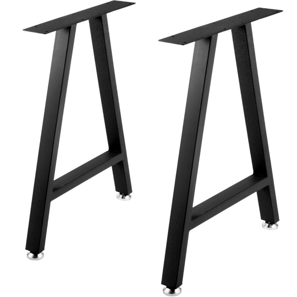 28” Desk Legs - 1 Pair, Metal A Shape