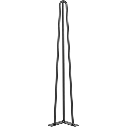 18” Table Legs - set of 4, Metal Hairpin Shape