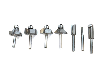 Whiteside 402 Router Bit Set Basic 7 Pc. Set 1/4" Shank