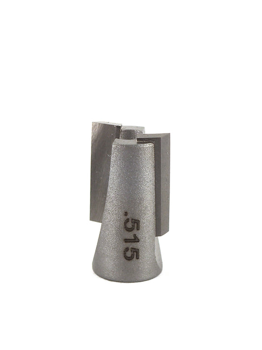 Whiteside 13-515 Screw Type Helix Mortise Bit w/Downshear - Cutter Only 33/64CD 5/8CL 7/8OAL 2FL