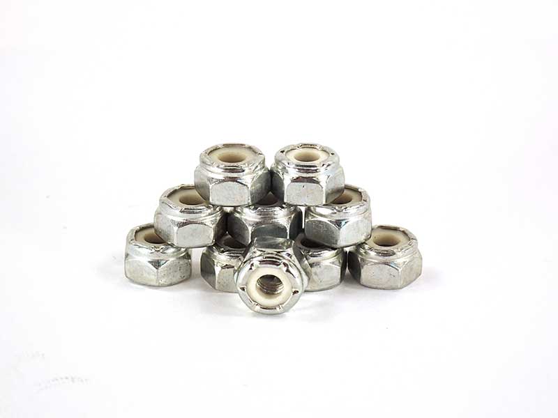 Hex Nuts - 10 Pc. Pack 10-32 Thread Size 1/4 Width 3/8 Hex Size