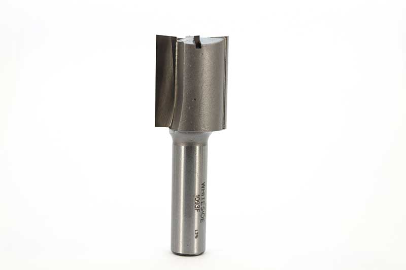 Straight Bit w/Carbide Boring Point 1CD 1-1/4CL 1/2SH 3OAL 2FL Special Use: Carbide Boring Point