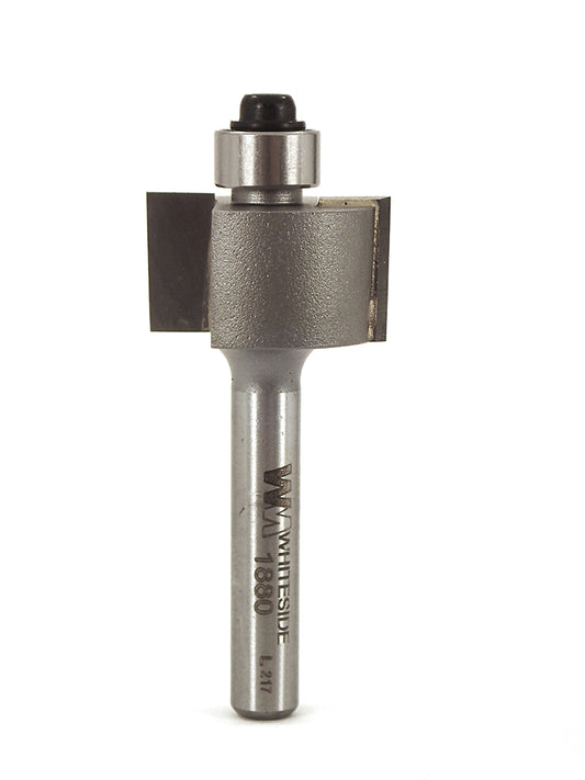 Standard Rabbeting Bit 1/4"SH, 7/8"LD, 1/2"CL, 1/4"CD, B2 Bearing