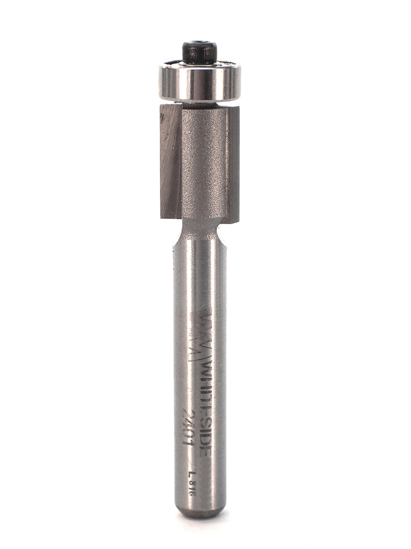 Flush Trim Bit 3/8CD 1/2CL 1/4SH 2-1/8OAL 2FL w/B1 Bearing