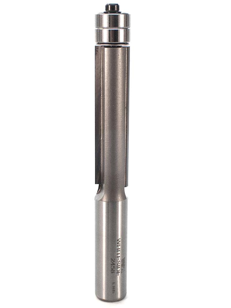 Flush Trim Bit w/Double Bearing 1/2CD 2CL w/Two B3 Bearing 1/2SH 4-1/4OAL 2FL
