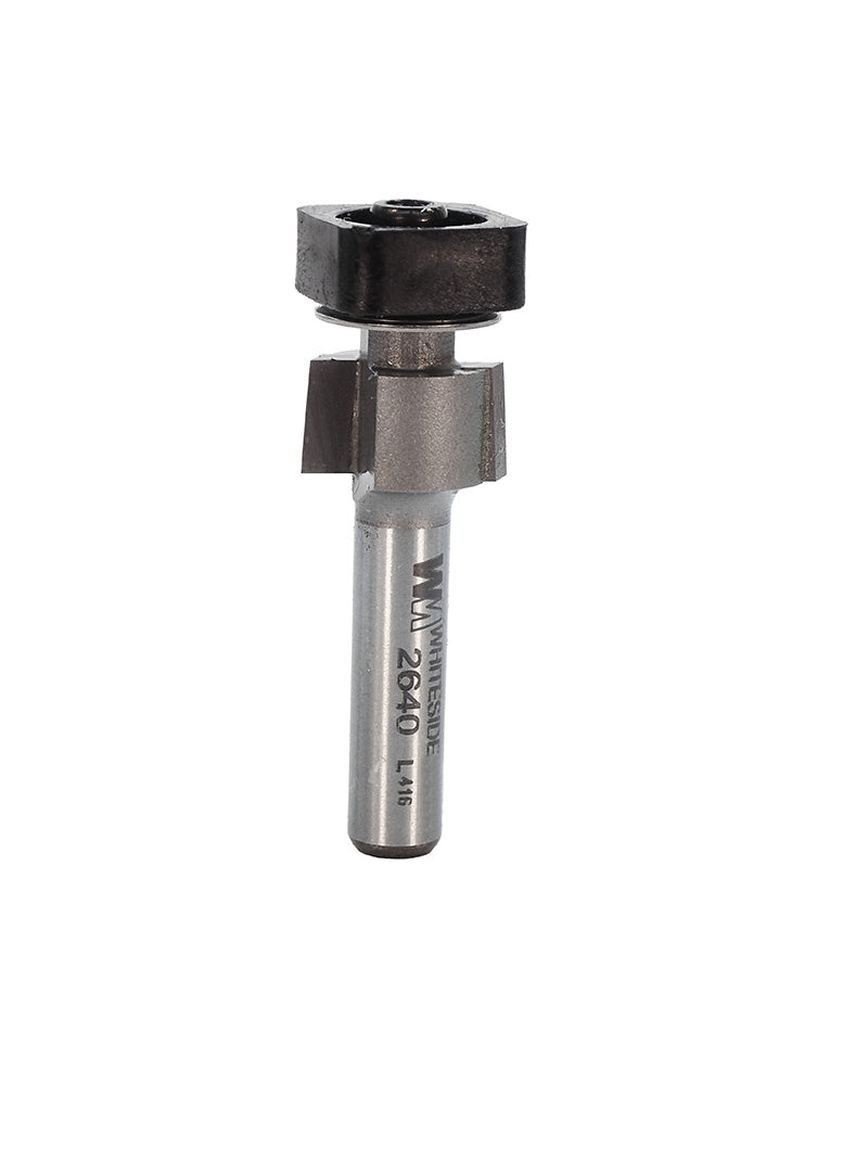 Laminate Trim Bit w/B3SQ Square Bearing 1/2CD 1/4CL 1/4SH 1-5/8OAL