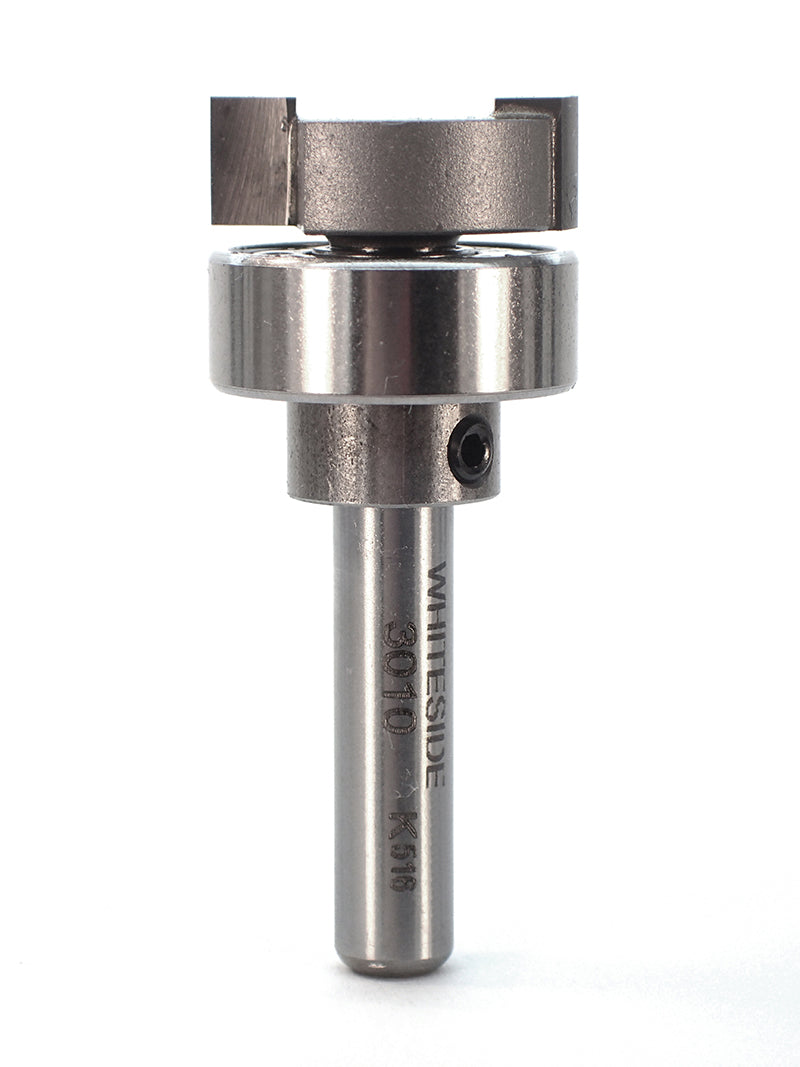 Template Bit w/Ball Bearing Guide 3/4CD 1/4CL 1/4SH 1-3/4OAL 2FL B4Bearing