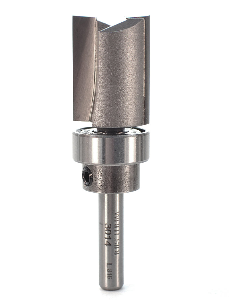 Template Bit w/Ball Bearing Guide 3/4CD 1CL 1/4SH 2-5/8OAL 2FL 4Bearing