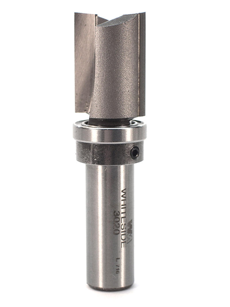 Template Bit w/Ball Bearing Guide 3/4CD 1CL 1/2SH 2-3/4OAL 2FL B19Bearing