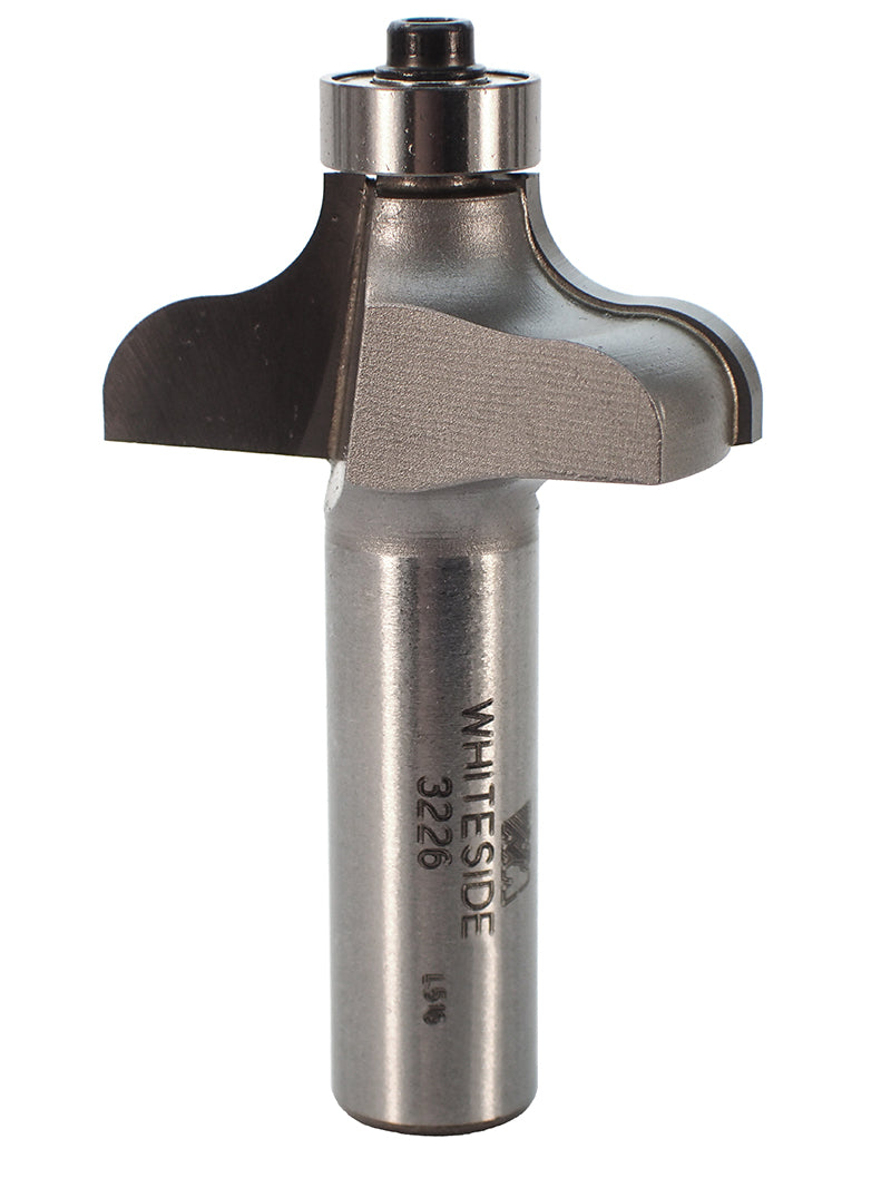 Ogee Bit 1/4R 1-1/2LD 5/8CL 1/2SH 2-3/8OAL 2FL