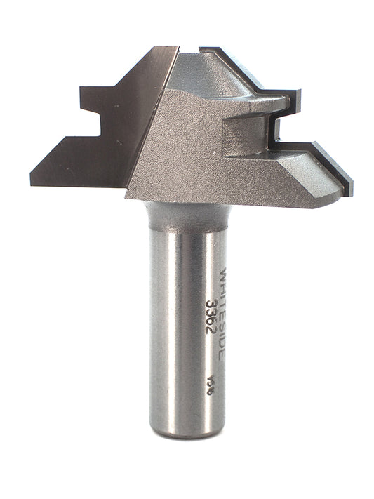 45 Degree Lock Miter Bit 1/2-3/4Material Thickness 2LD 1/2SH 2-3/8OAL 2FL