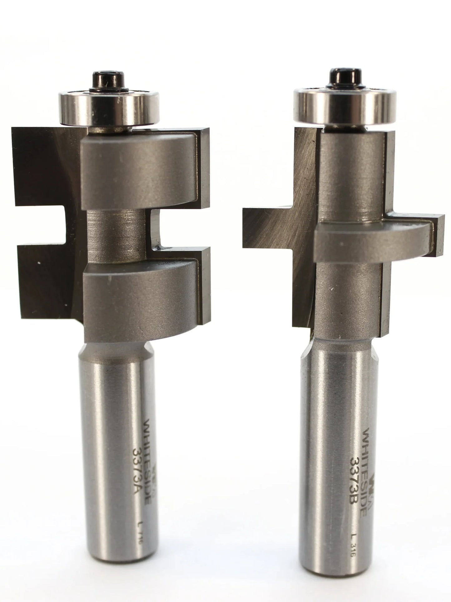 Straight Tongue & Groove Set w/Ball Bearing Guide 1/2 -1-1/4Material Thickness 1-1/4LD 1-1/4CL 1/2SH 3-1/8OAL 2FL