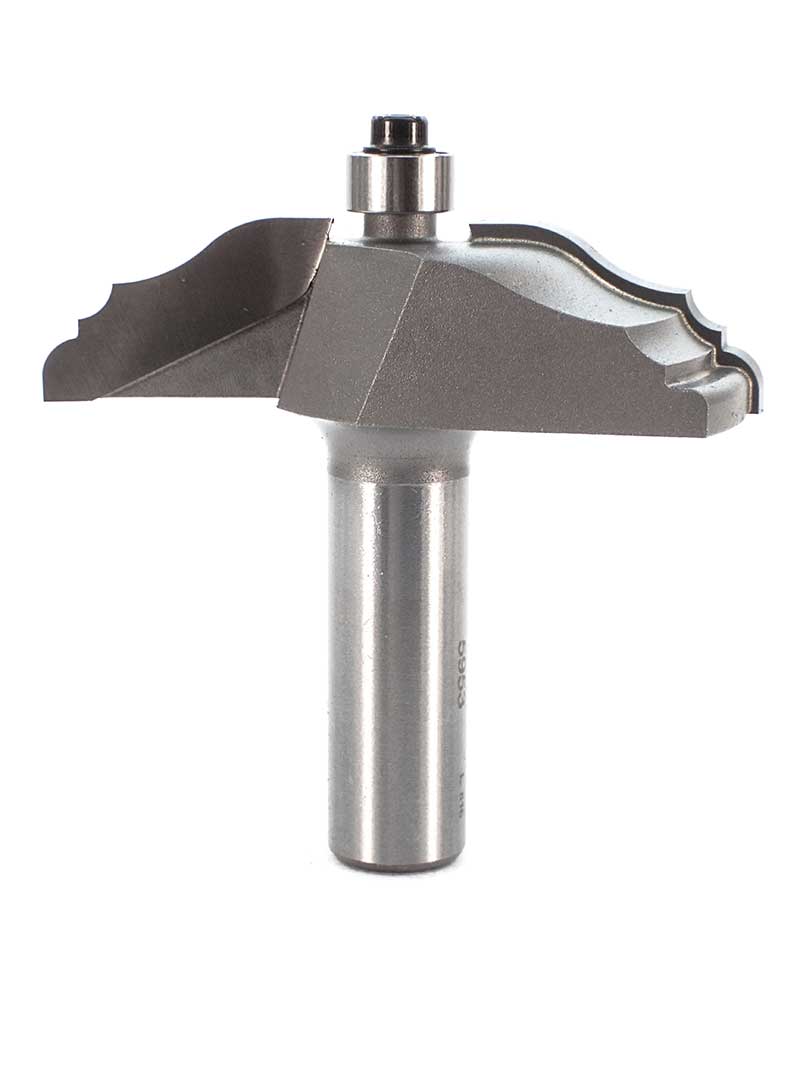 Classic Ogee Medium Raised Panel Bit 2-1/2LD 5/8CL 1/2SH 2FL