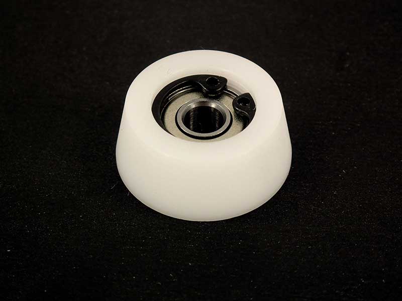 Nylon Sleeved Ball Bearing 7/8 x 10� OD 3/16ID