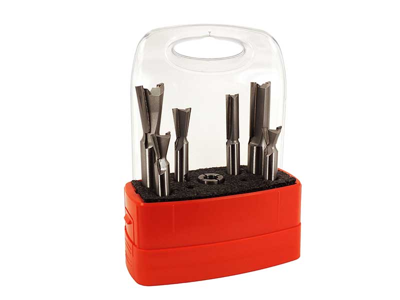 Whiteside D108 7 Piece router bit Leigh Set