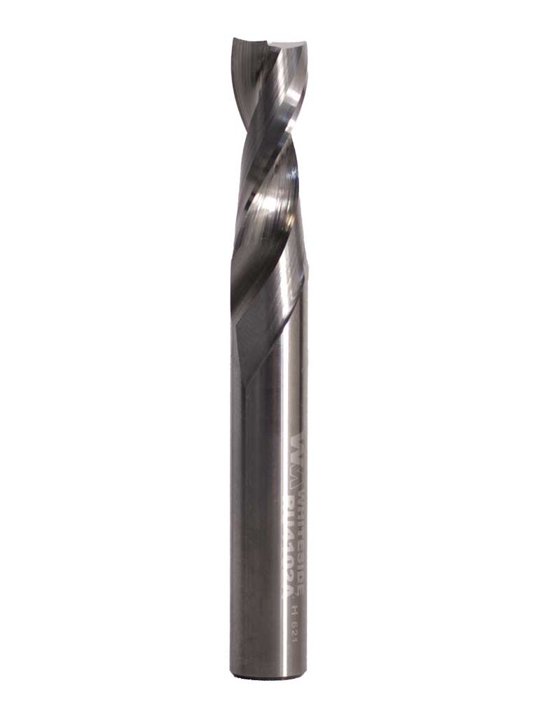 Whiteside RU4102A Single O-Flute Spiral Up Flute Bit