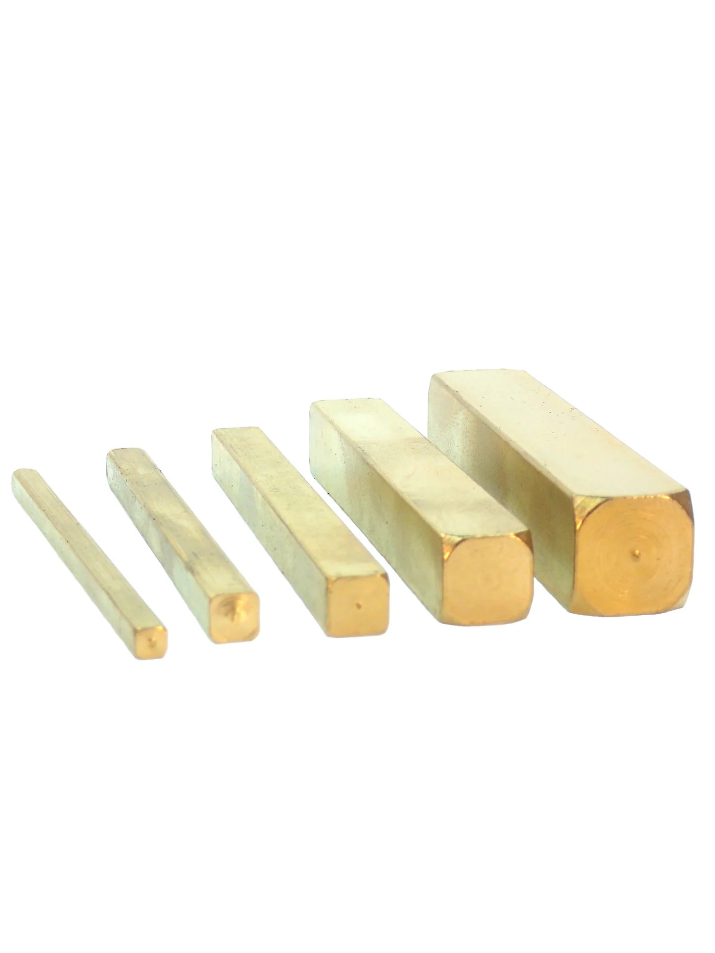 Brass Set-Up Gauge Blocks 5 pc set 2-1/2" long