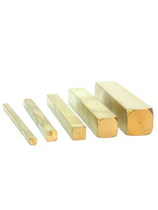 Brass Set-Up Gauge Blocks 5 pc set 2-1/2" long