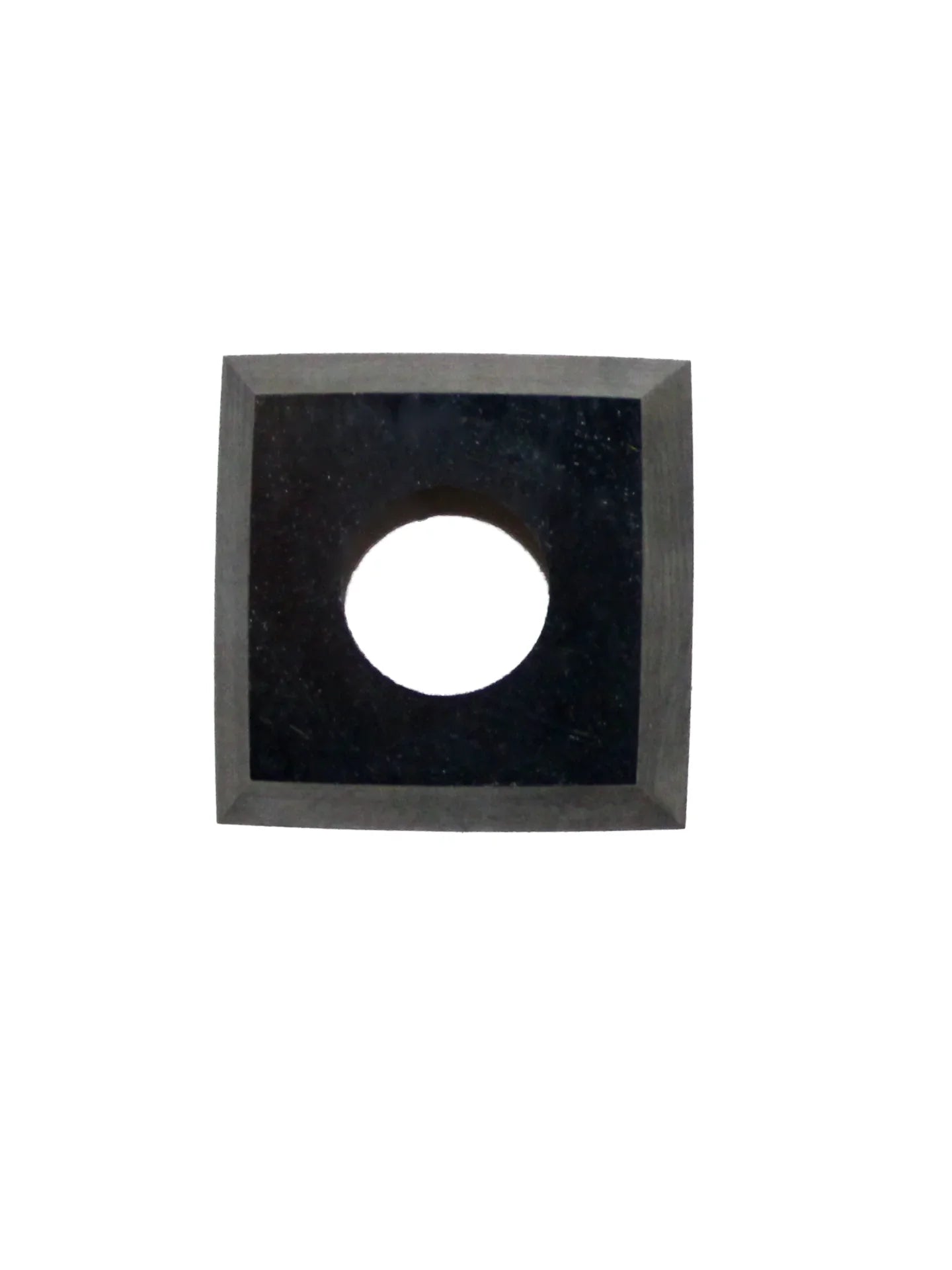 Square Carbide Insert 14mm x 14mm x 2mm- Square Edge with Square Corner and Countersunk Hole- 10pc pack