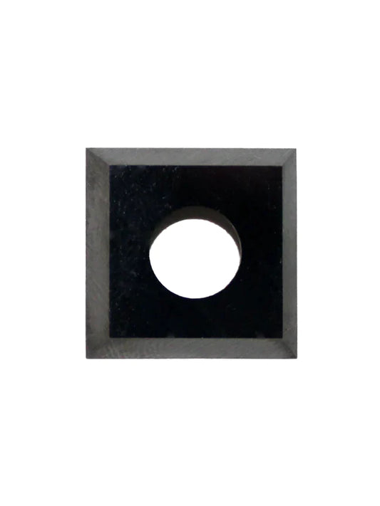 Square Carbide Insert 15mm x 15mm x 2.5mm- Square Edge with Sqaure Corner and Countersunk Hole- 10 pc pack