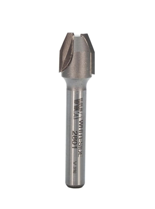 Combination Flush or Bevel Laminate Trim Bit 7/16CD 22-1/2 Degree 1/2CL 1/4SH 1-7/8OAL 2FL